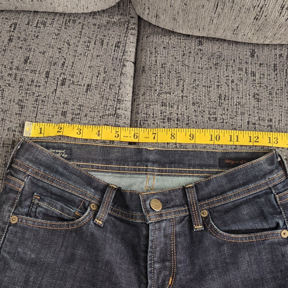 Citizens of Humanity Women's Ava #142 Stretch Low Waist Straight Leg Jeans 26 - Picture 13 of 14